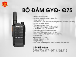 Bộ đàm GYQ - Q75 thumb