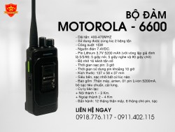 Bộ đàm MOTOROLA - 6600 thumb