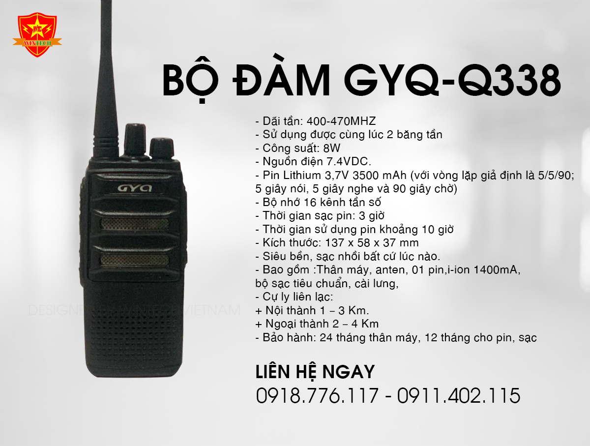 Bộ đàm GYQ - Q338